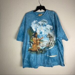 The Mountain Wolf Pack Shirt Vintage Size XL